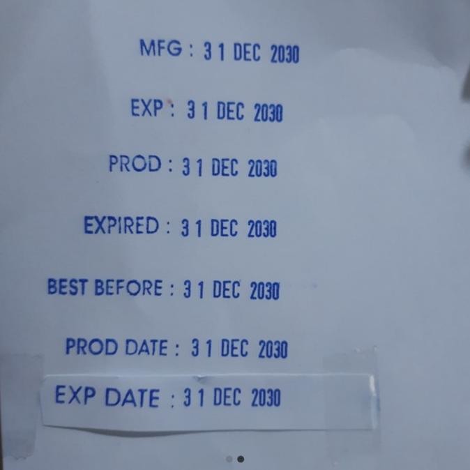 

Stempel Expired / Tanggal Kadaluarsa Free Tinta 25Ml Terlaris