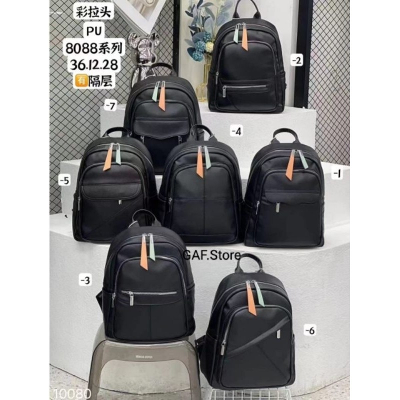 [SDW] pekanbaru/Tas Pria Wanita Ransel Berkualitas Multi Fungsi Anak Sekolah Kuliah Travel Model Mew