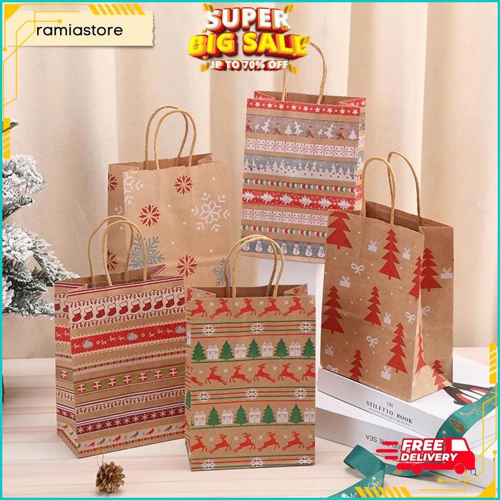 

Paper Bag Natal / Paperbag Christmas / Tas Hampers Merry Christmas / Tas Hadiah Christmas / Paper Bag Botol Wine Tumbler Air | All Product Siap Kirim