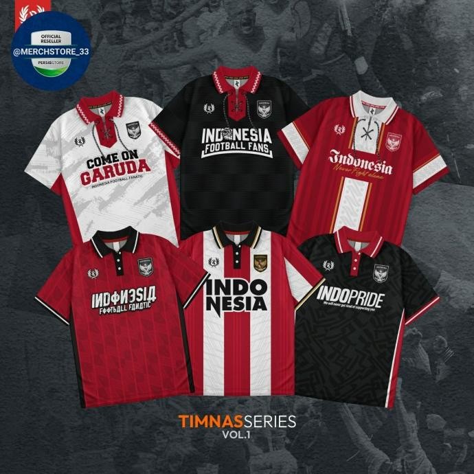 JERSEY TIMNAS INDONESIA VINTAGE