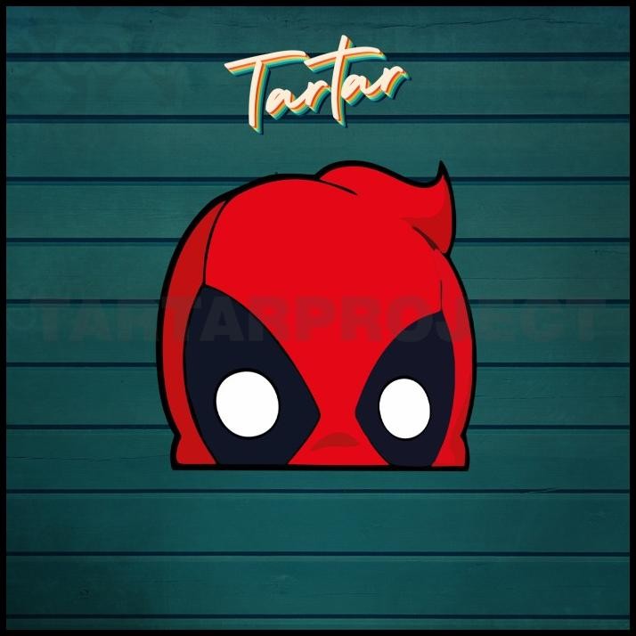 

TERMURAH STICKER STIKER VINYL - PEEKER DEADPOOL !