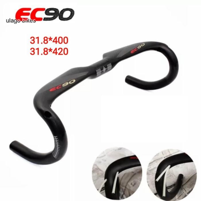 Dropbar Carbon Aero 1 Ec90 31.8 Os Drop Bar Handle Stang Balap Road