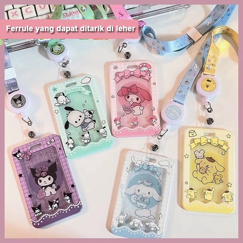 

Boneka Anak Pelindung Kartu Flap Pelindung Kartu Pemegang Kartu Identitas Acrylic Card Holder Relief
