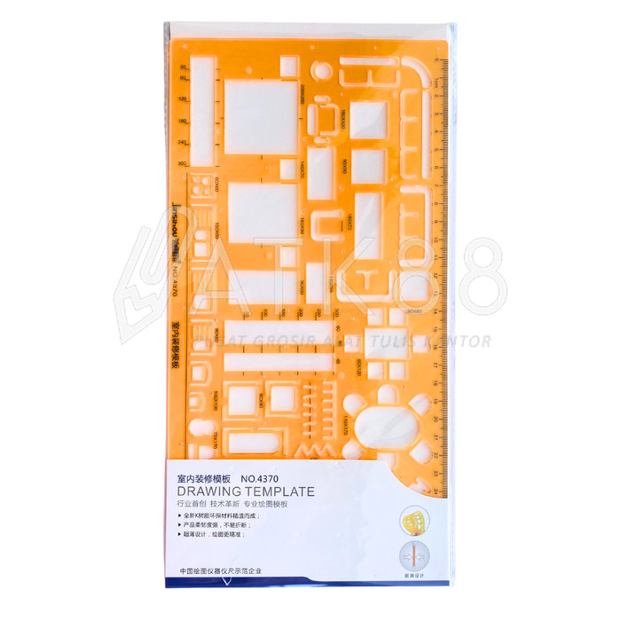 

Sale Penggaris Sablon Mal Furniture 4370 - Interior Template 1:50