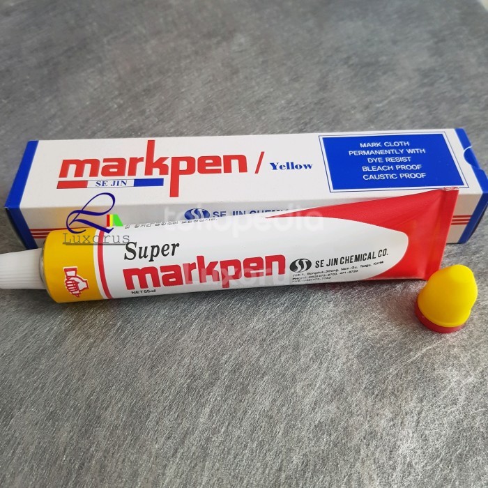 

Sale Se Jin Mark Pen Yellow Spidol Kain Kuning