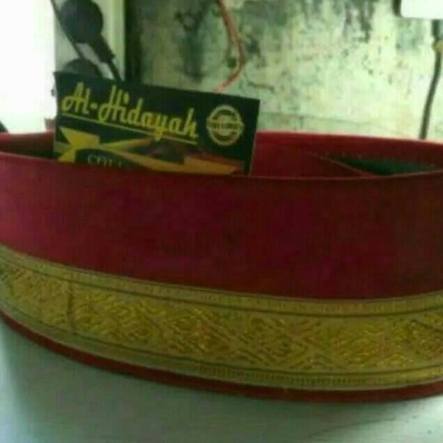 Peci Aceh Dewasa & Anak Bludru Size 0-9/Ready//Bisa Nego