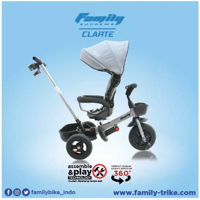 Sepeda Anak Family Roda Tiga Supreme Clarte F-960