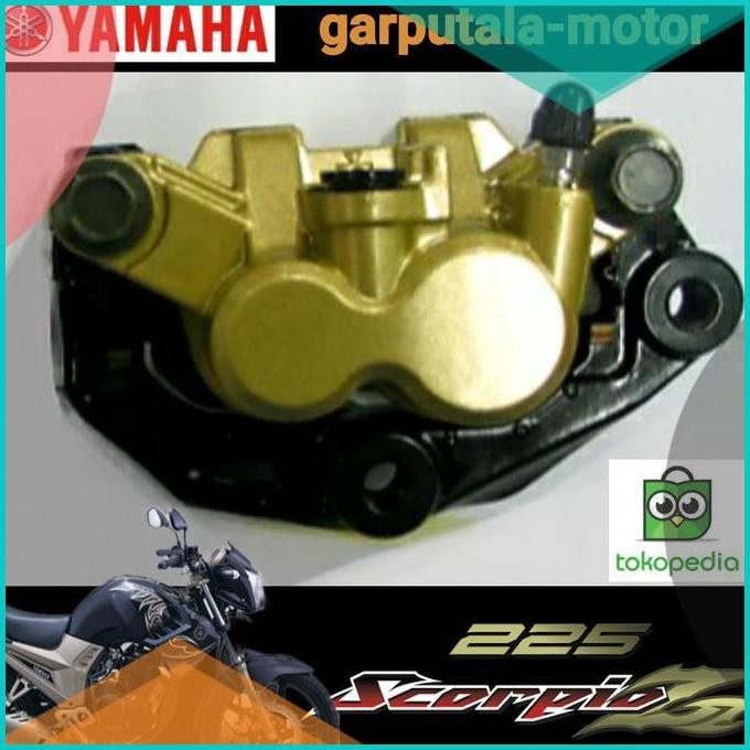 CALIPER ASSY RIGHT 5BP-F580U-01 SCORPIO-Z KEPALA BABI REM DEPAN 11OKTZ