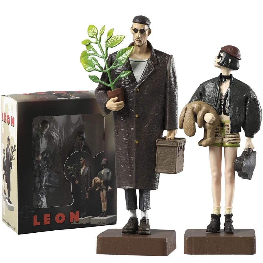 the professional leon & mathilda figure figurine model doll toy 2-pack