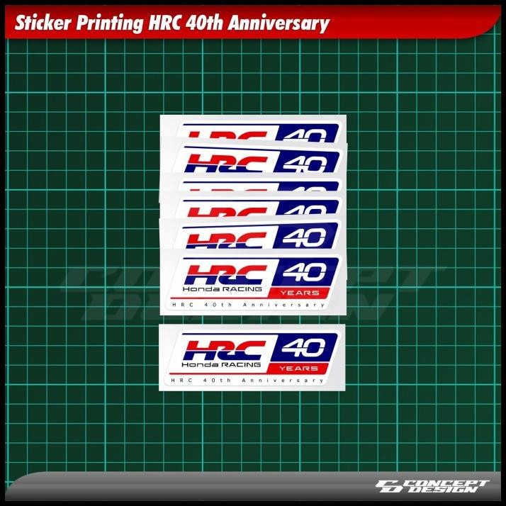 

DISKON STICKER PRINTING HRC 40TH ANNIVERSARY !!!