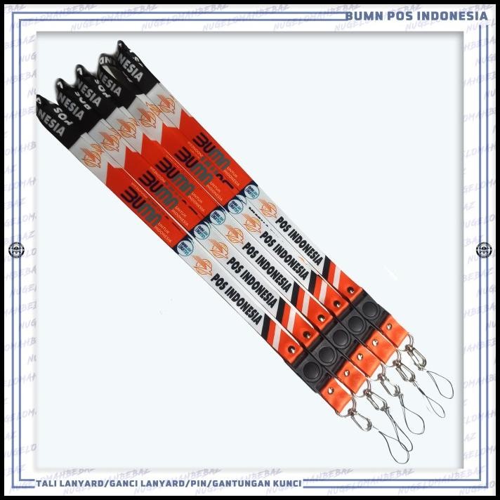 

GRATIS ONGKIR TALI LANYARD GANTUNGAN ID CARD/HP/KUNCI/DLL.. POS INDONESIA