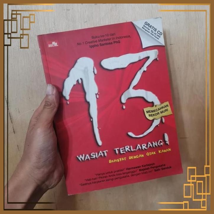 

[ADG] ORIGINAL 13 Wasiat terlarang Ippho Santosa