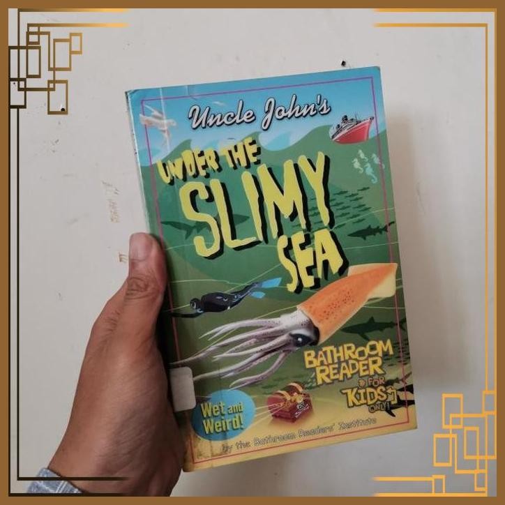 

[ADG] Buku Import Uncle Johns under the slimy sea Bathroom reader for kid