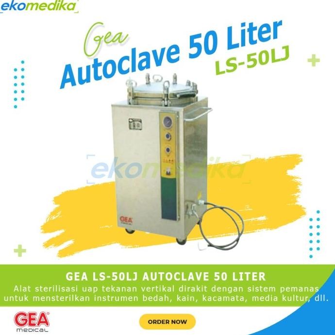 Autoclave GEA 50 Liter | Autoclave 50 Liter