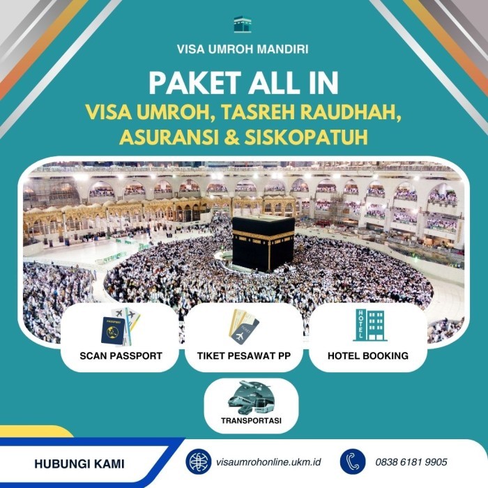 Umrah Mandiri Visa Turis Godean