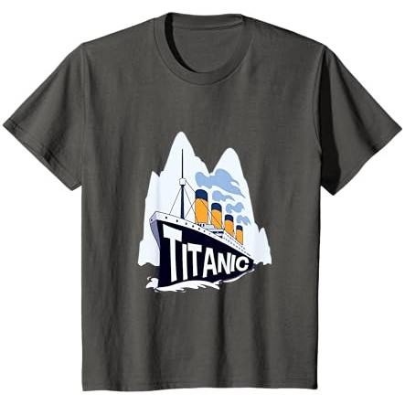 Kaos Vintage Titanic 1912 Gift Voyage RMS Titanic |ISQTGXHs|