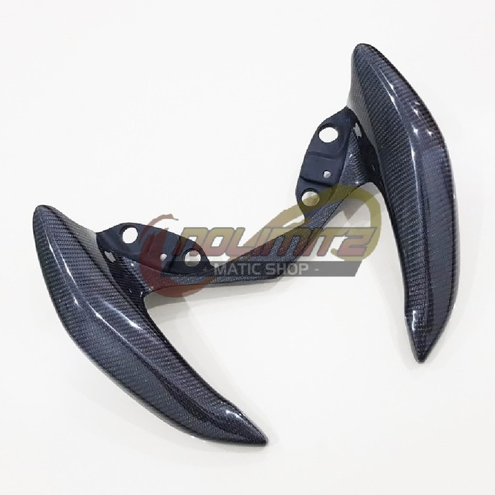 Behel Begel Potong Tanduk Sporty Carbon Kevlar Parts ORI New NMAX 2020