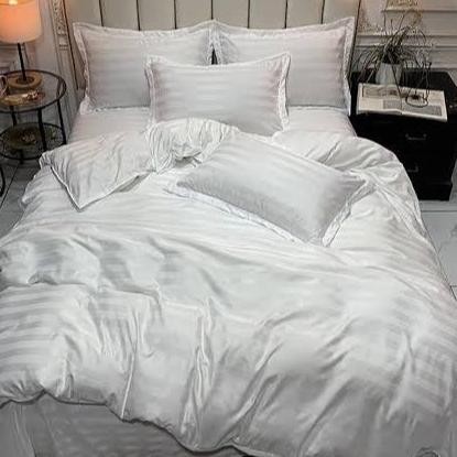 SPREI HOTEL MICRO TENCEL FITTED STRIPE LC