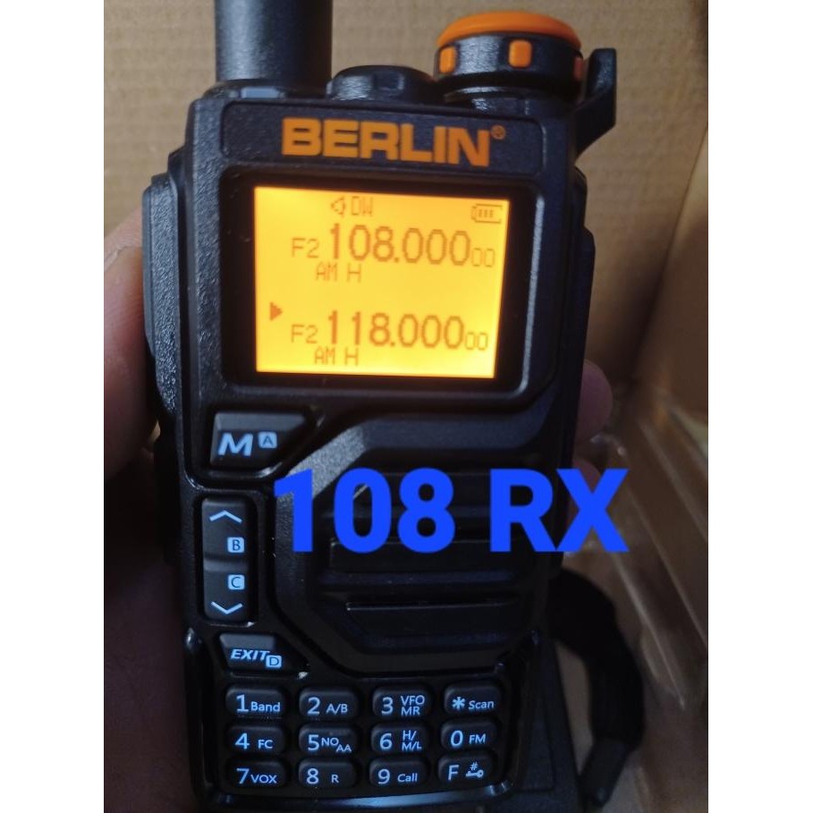 HT Berlin BL-558 Walkie Talkie Original UNLOCK SEMUA FREQUENCI