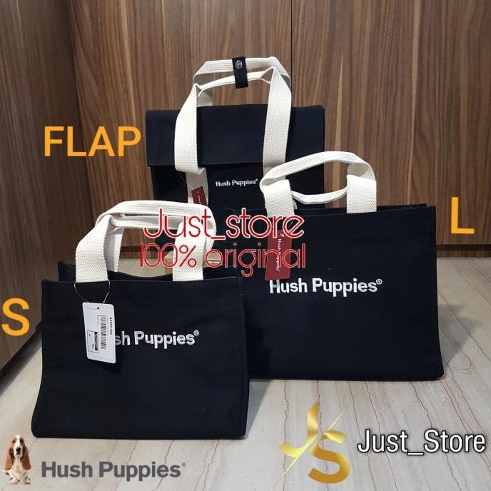 Tas Hush Puppies Original Canvas Tote Bag / Canvas Flap