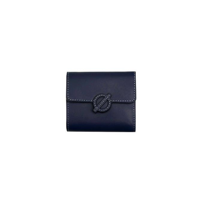 Dompet Wanita Kulit Asli Rounn Small Flap Wallet