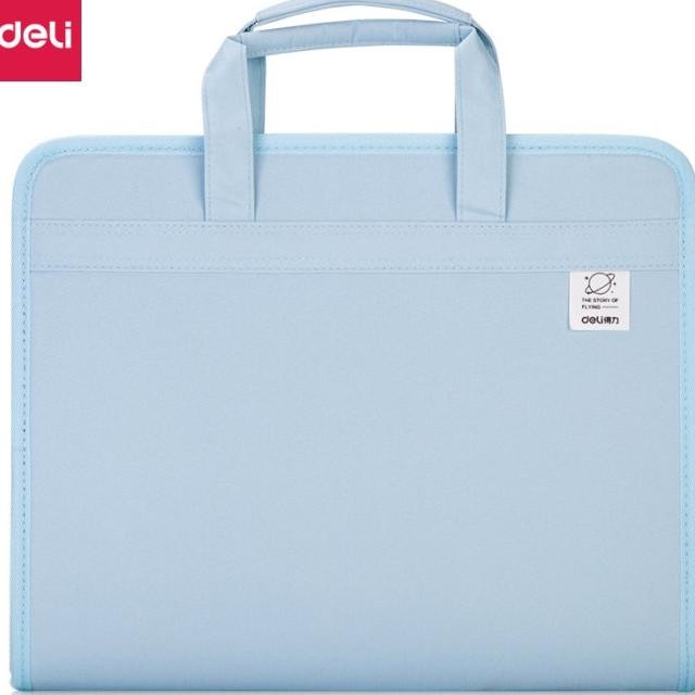 

HOTSALE DELI FILE FOLDER DOCUMENT BAG TAS DOKUMEN FILE A4 13 SEKAT 725