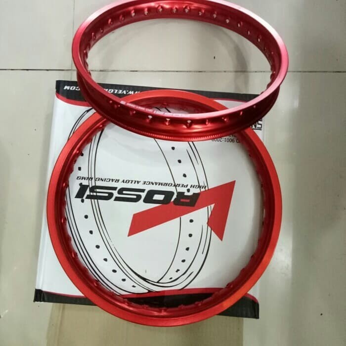 PAKETAN VELG V ROSSI JARI -JARI WM UKURAN 160 DAN 160 RING 14 HITAM