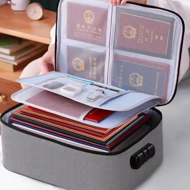 

READY STOK GRATIS ONGKIR - H5962 TAS PENYIMPANAN DOKUMEN MULTIFUNGSI /
