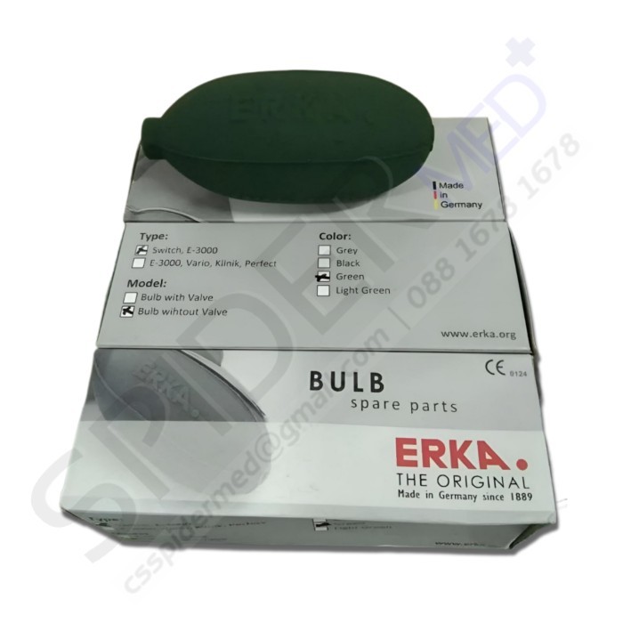 Erka Balon Pompa Tensimeter Sphygmomanometer Pump Ball Bulb Erka Bola