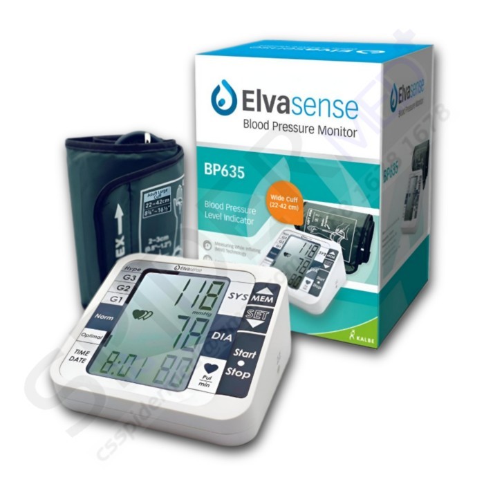 TENSIMETER DIGITAL ELVASENSE BP635 TENSI DIGITAL MODEL LENGAN BP 635