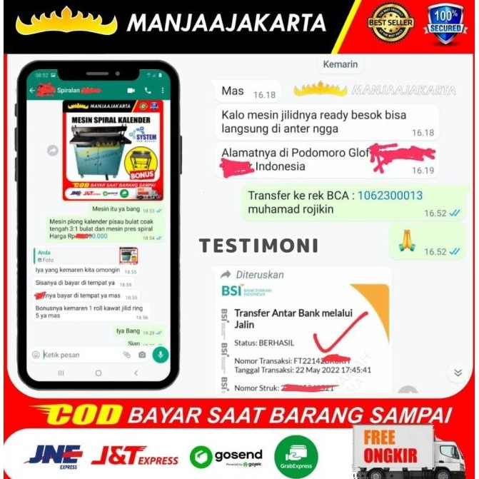 

Spiral Kawat Roll 7/8 Nomer 14 Untuk Jilid Buku Agenda Lubang Besar Diskon
