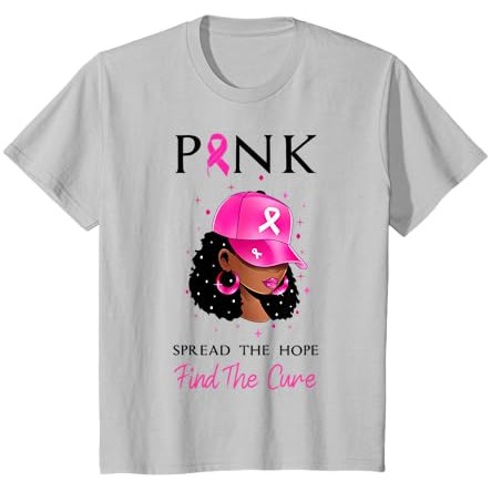 Pink Spread The Hope Find The Cure Breast Cancer Awareness T-Shirt |ocdnFRlL|