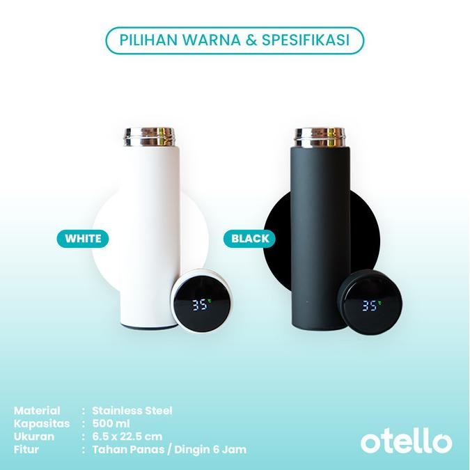 

Grafir Nama | Alpha Smart Tumbler LED Suhu Custom Tumbler Botol Minum MRS02
