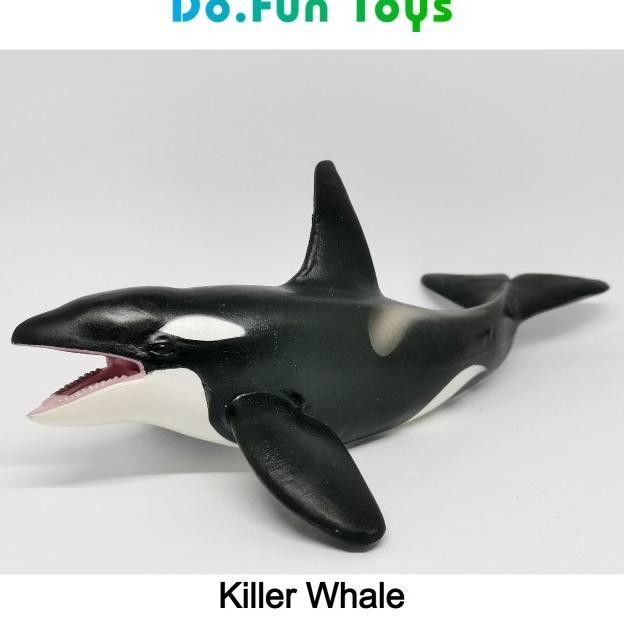 Killer Whale Animal Figure/ Niatur Orca / Paus Pembunuh