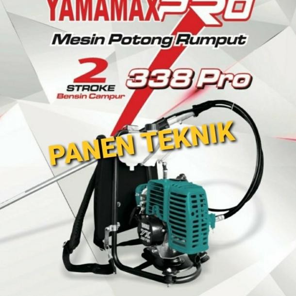 Mesin Potong Rumput Gendong Yamamax 338 Pro 2 Tak Brush Cutter