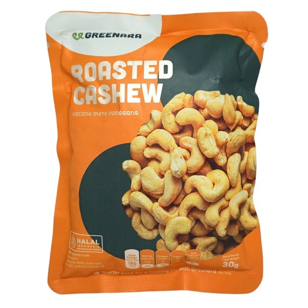

S20504 GREENARA ROASTED KACANG MENTE 30GR SACHET MAJU BERSAMA (20250707)