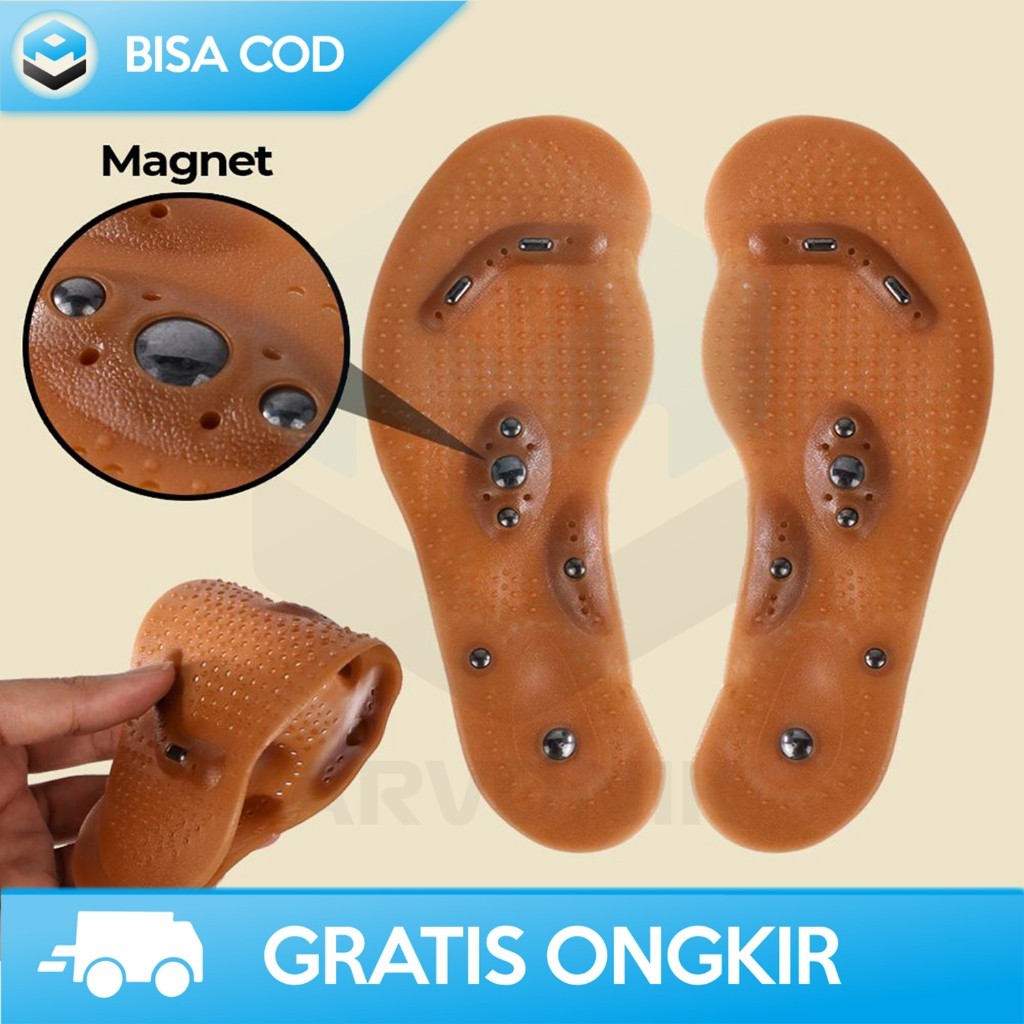 PERALATAN SEPATU TERAPI PIJAT TELAPAK KAKI PRIA WANITA SOL BIONIC