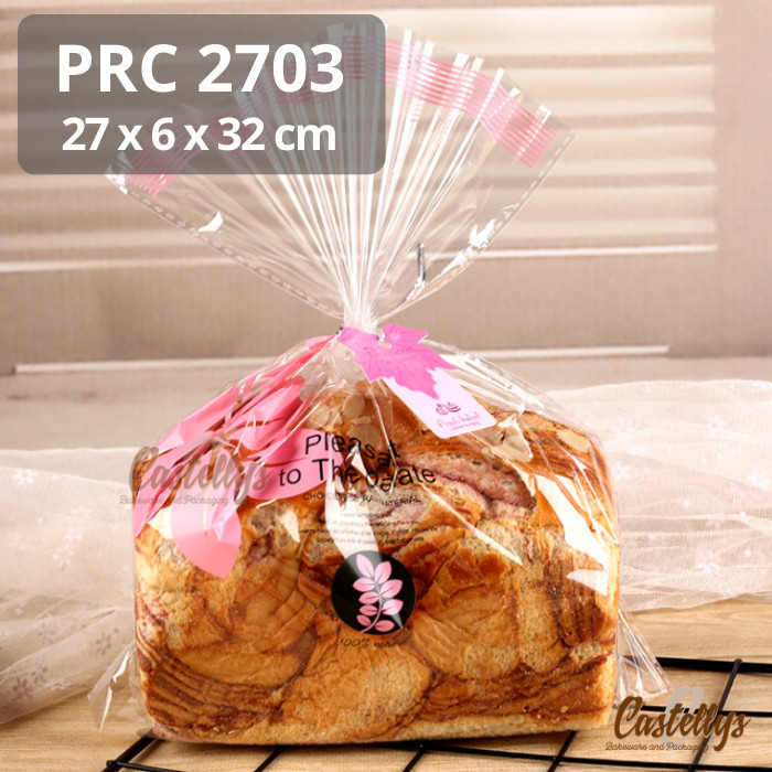 

HARGA DISC - Plastik Roti PRC 2703 Tawar Manis Sobek Kasur Sisir Donat Bolu Kue