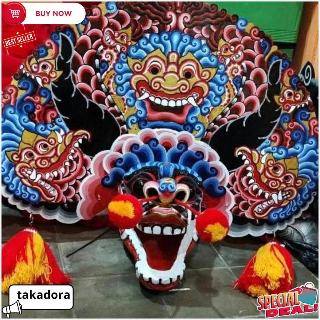

Bisa Cod Cuci Gudang Barongan Rampak Telon Jamang Cat Air Brush Bonus Kemul Panjang Dan Pentul Tinggal Pakai Ukuran Anak Promo Barongan Plipit Romo Mainan Anak Barongan Anak Sd Brongan Plipit Premium / Barongan Spon Caplok Kain Panjang / Barongan Ponorogo