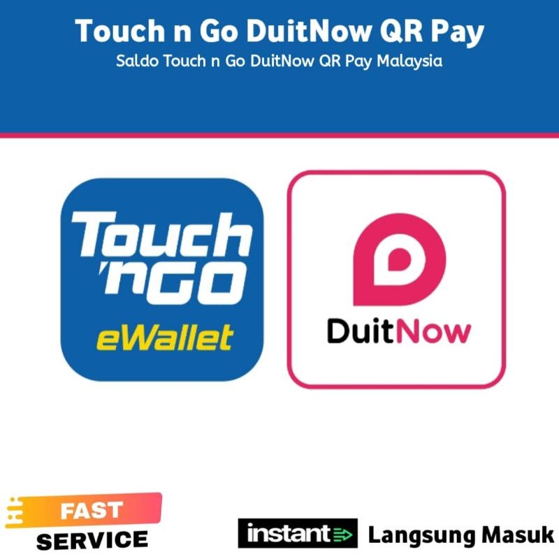 Touch n Go Malaysia DuitNow QR Pay Malaysia Langsung masuk RM100 RM150 RM200 RM300