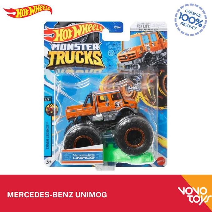 Hot Wheels Monster Truck Mercedes Benz Unimog