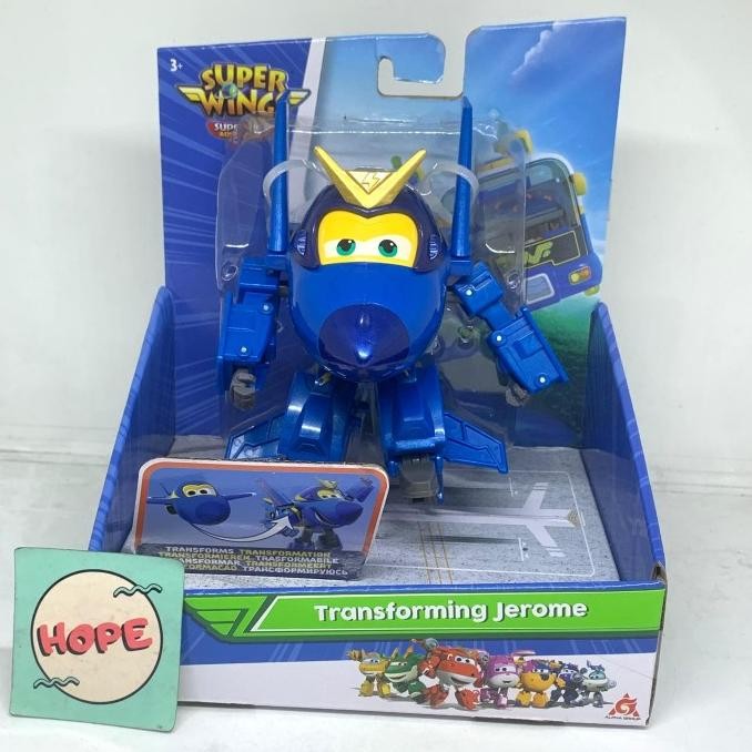 Super Wings Robot Transforming Jerome Original