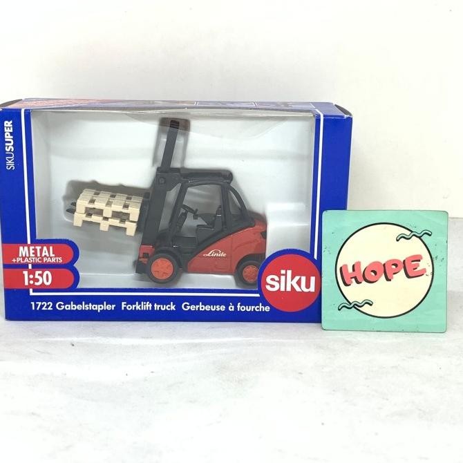 Diecast Construction  Siku Super 1722 Forklift Truck Original