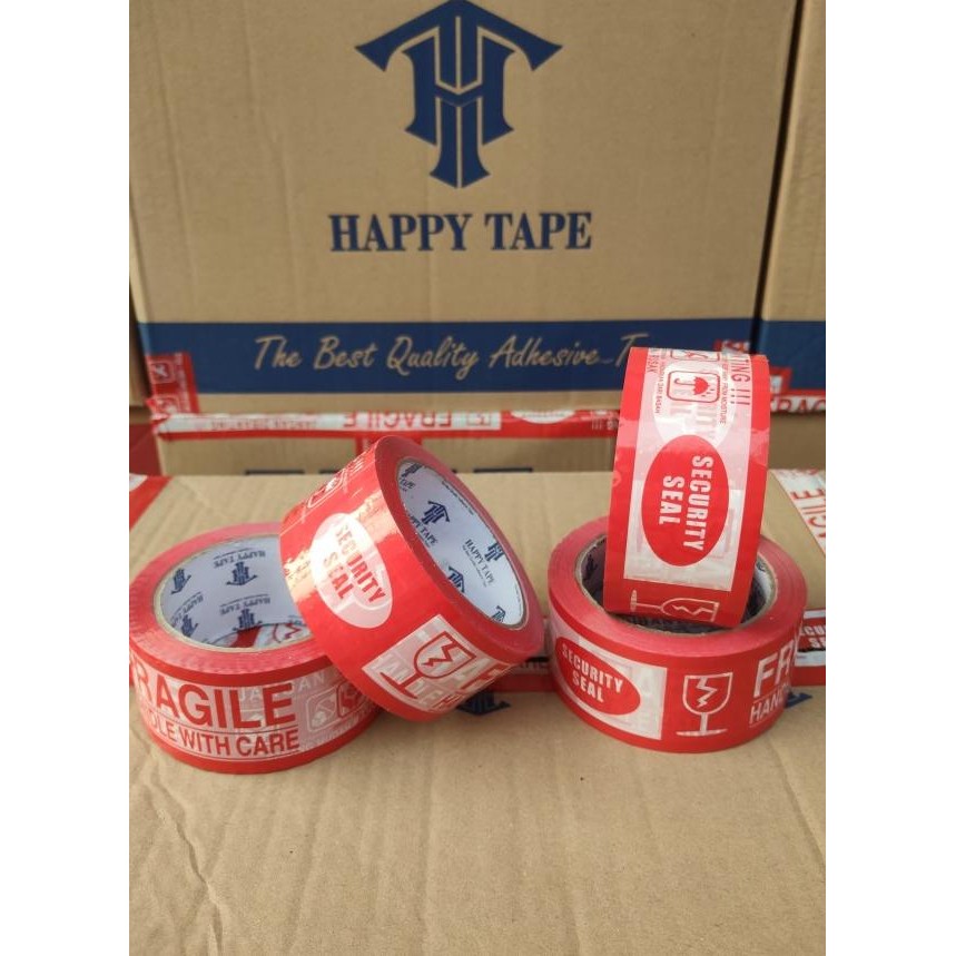 

Lakban Fragile Merah Putih 48Mm 100 Yard Setara Daimaru