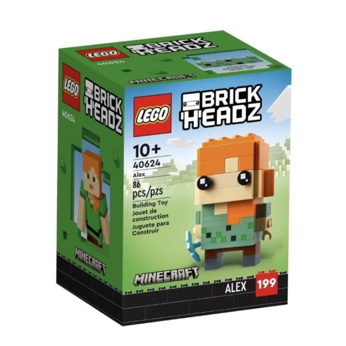 LEGO Brickheadz 40624 Minecraft Alex Original Segel