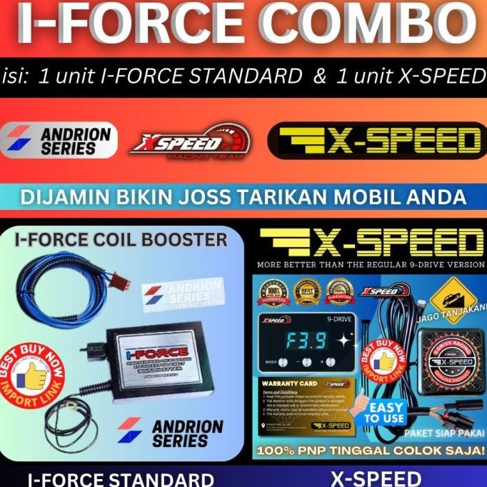 9 Drive Xspeed Andrion Iforce ultimate racing coil booster penguat pengapian koil busi balap mesin m
