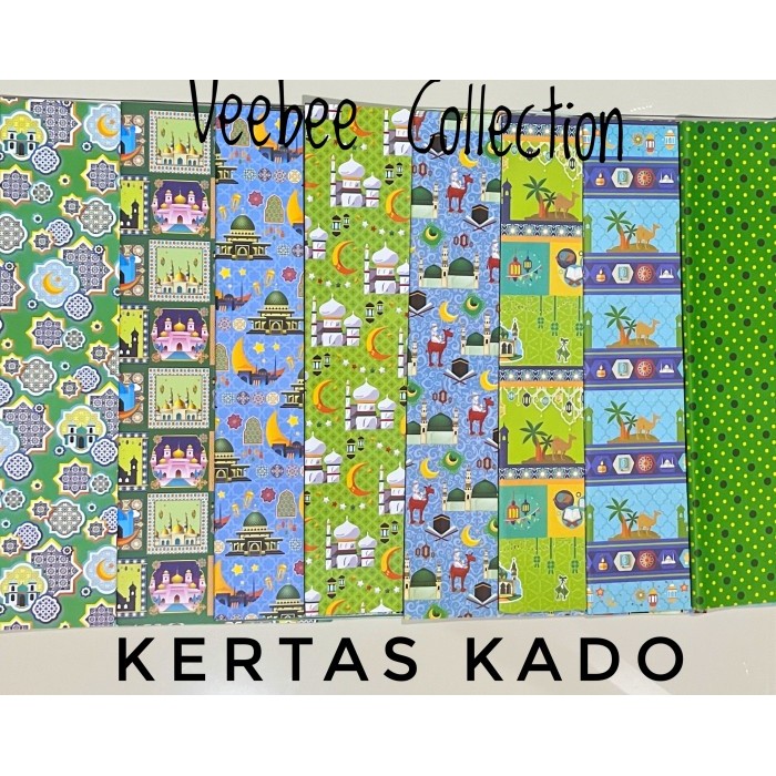

~~~~~] Kertas kado Lebaran Idul fitri/ kertas bungkus hadiah hampers