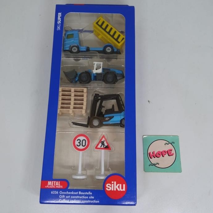 Diecast Mobil Siku Super 6336 Construction Set Original