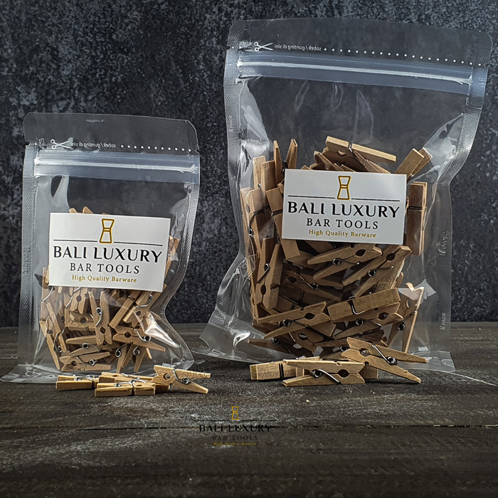 

<<<<<] Wooden Clip 2.5cm pack of 50pcs