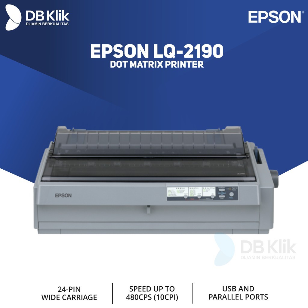 Epson Printer Dot Matrix Lq2190 - Printer Dot Matrix Epson LQ2190